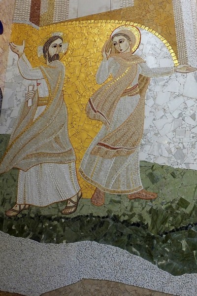 Prezbiterium – prawa ściana, scena dolna