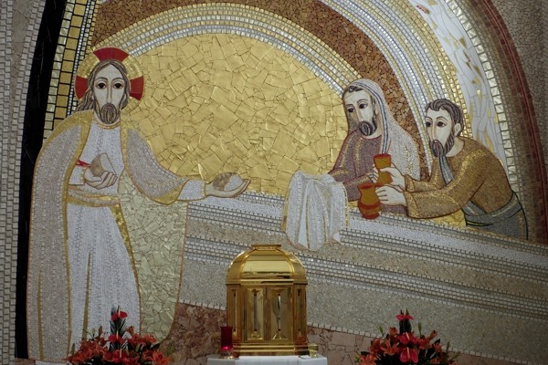 Kaplica Najświętszego Sakramentu – za tabernakulum