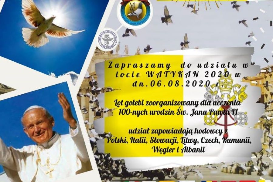 Lot tysięcy gołębi na cześć Jana Pawła II