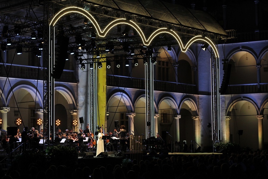 Koncert w hołdzie św. Janowi Pawłowi II na Wawelu